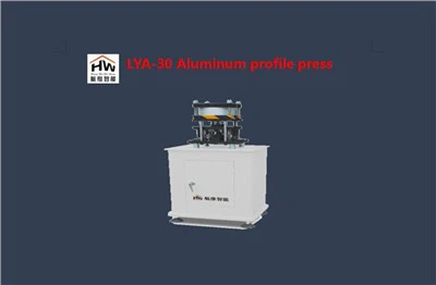 Mașină de sertizare colț pentru profile din aluminiu